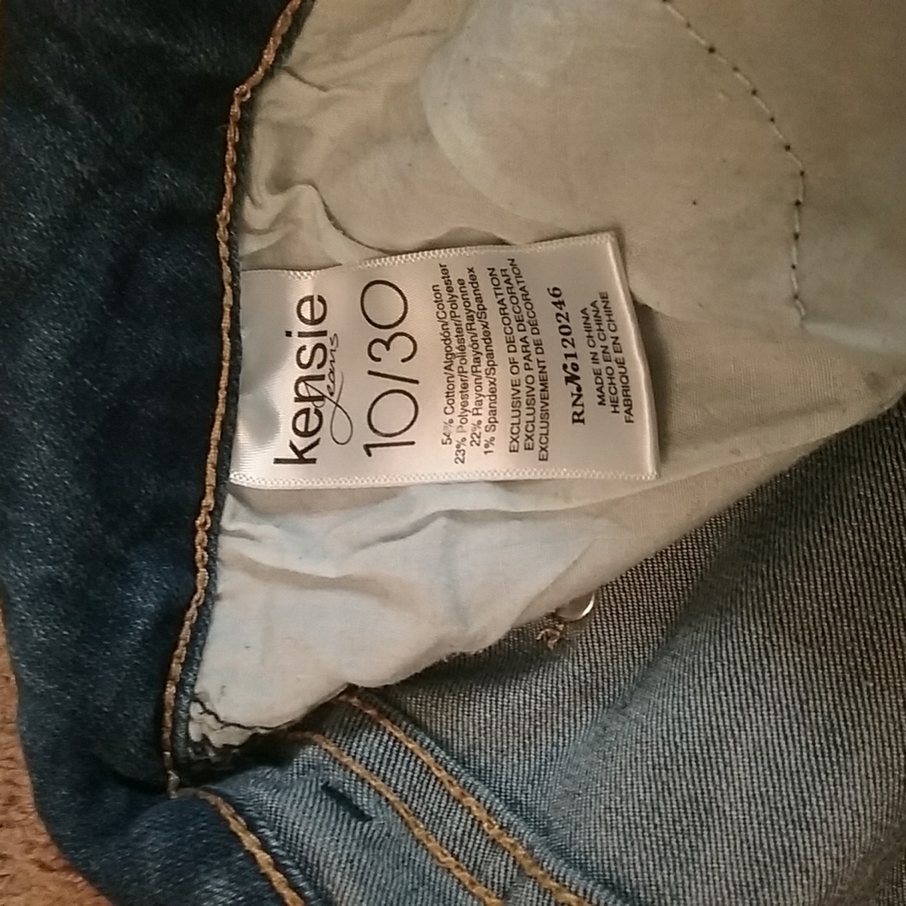 SOLD MERCARI-Kensie Distressed Skinny Jeans - Picture 5 of 7